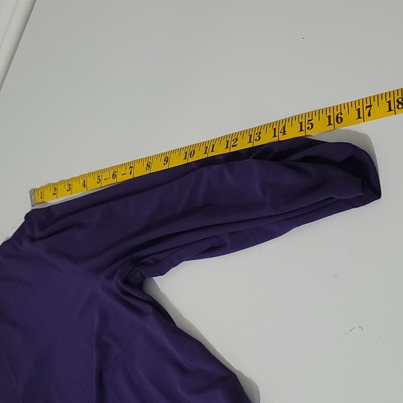 Purple lightweight shrug size 12 - Picture 8 of 9